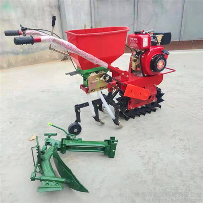 馳航多功能微耕機 果園管理與大蔥收獲的得力助手